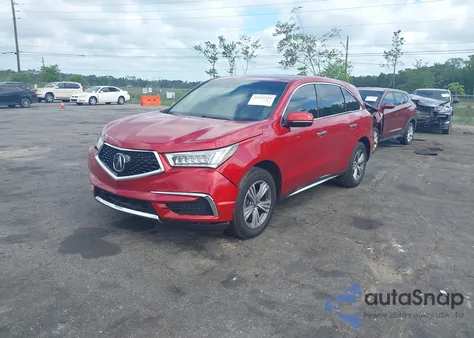2020 Acura Mdx Standard из США, поврежденный, VIN 5J8YD4H33LL033270